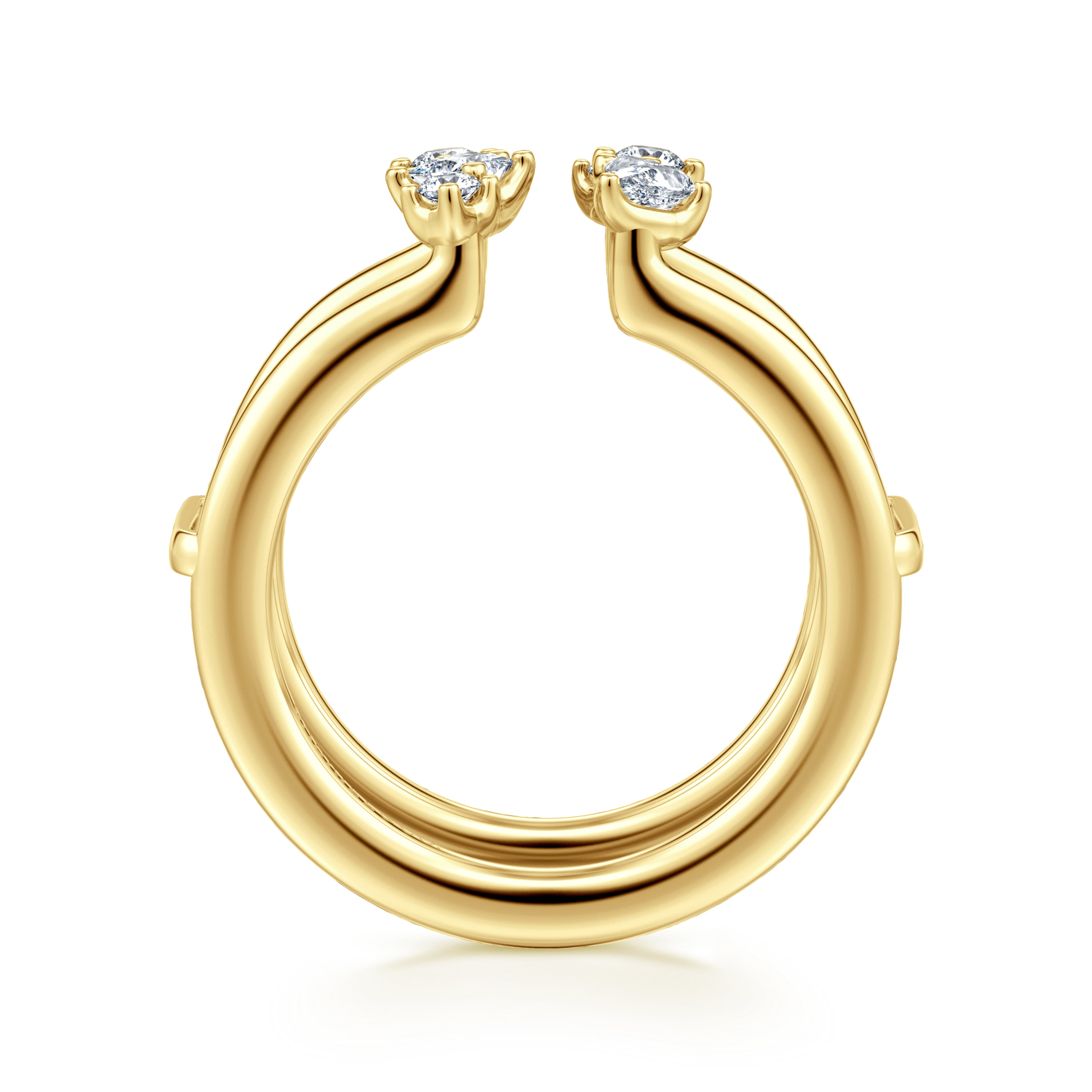 Diamond Marquise Open Smart Ring Enhancer