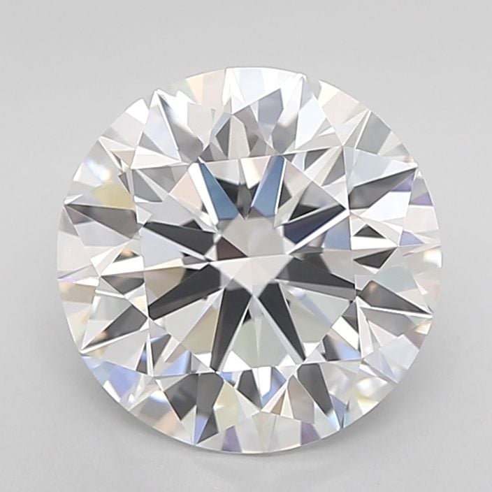 3 ct ROUND D VVS1 ID Lab Grown Diamond