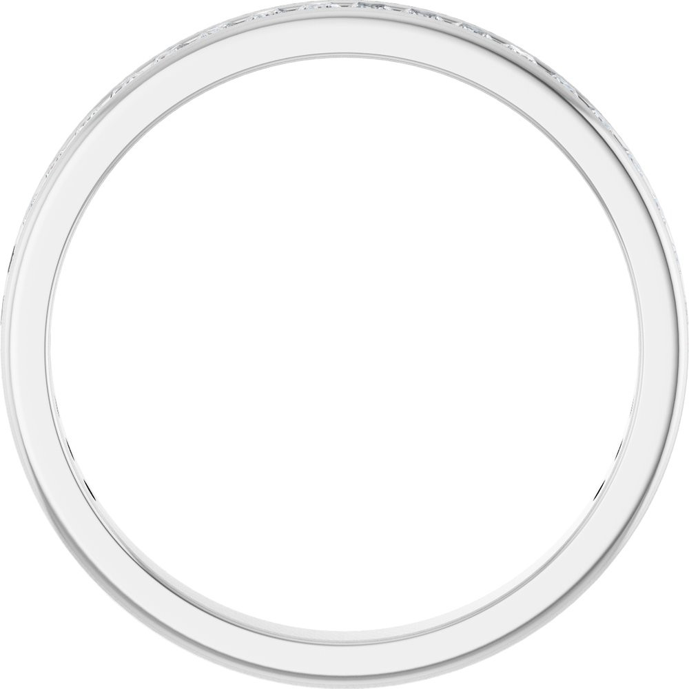 Collins Princess Channel-Set Anniversary Band
