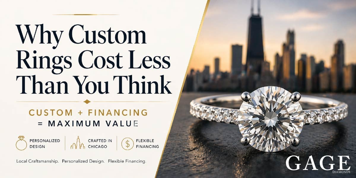 Why Custom Engagement Rings Cost Less Than You Think