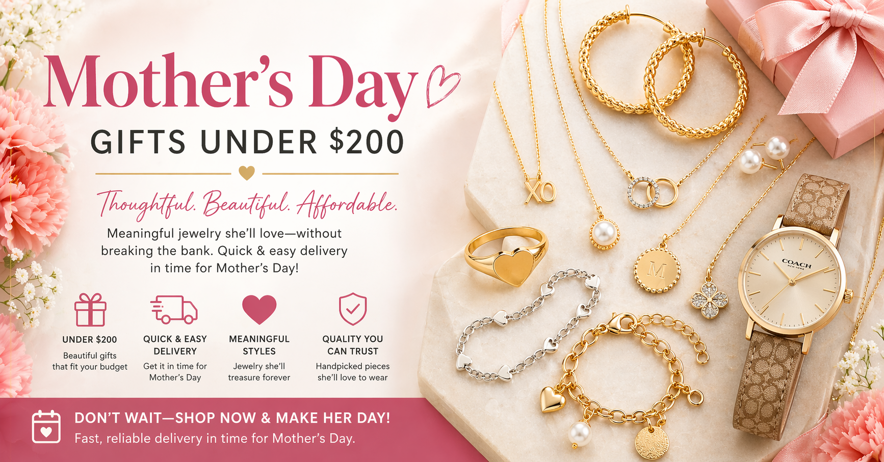 Mother’s Day Gifts Under $200 (That She’ll Actually Love)
