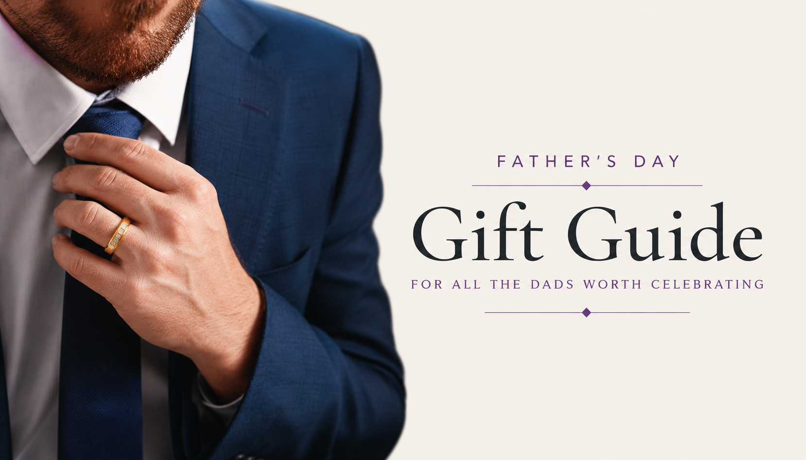 A Father’s Day Gift Guide: Rings, Necklaces & Watches He’ll Wear for Years