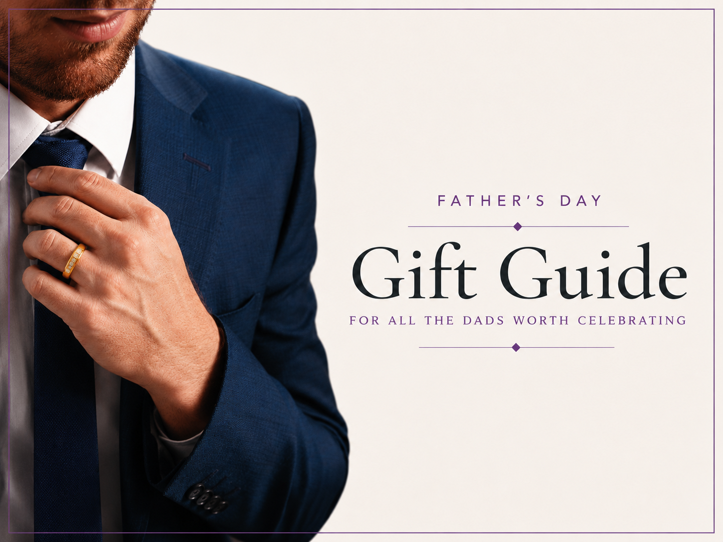 A Father’s Day Gift Guide: Rings, Necklaces & Watches He’ll Wear for Years
