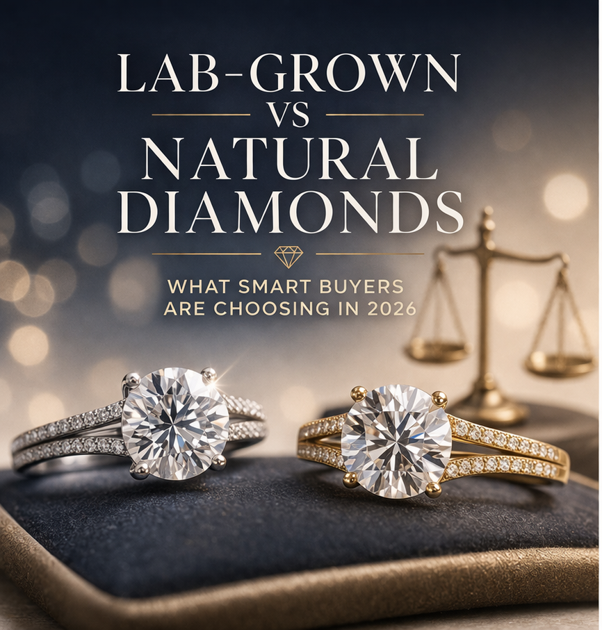 Lab-Grown vs Natural Diamonds: What Smart Buyers Are Choosing in 2026
