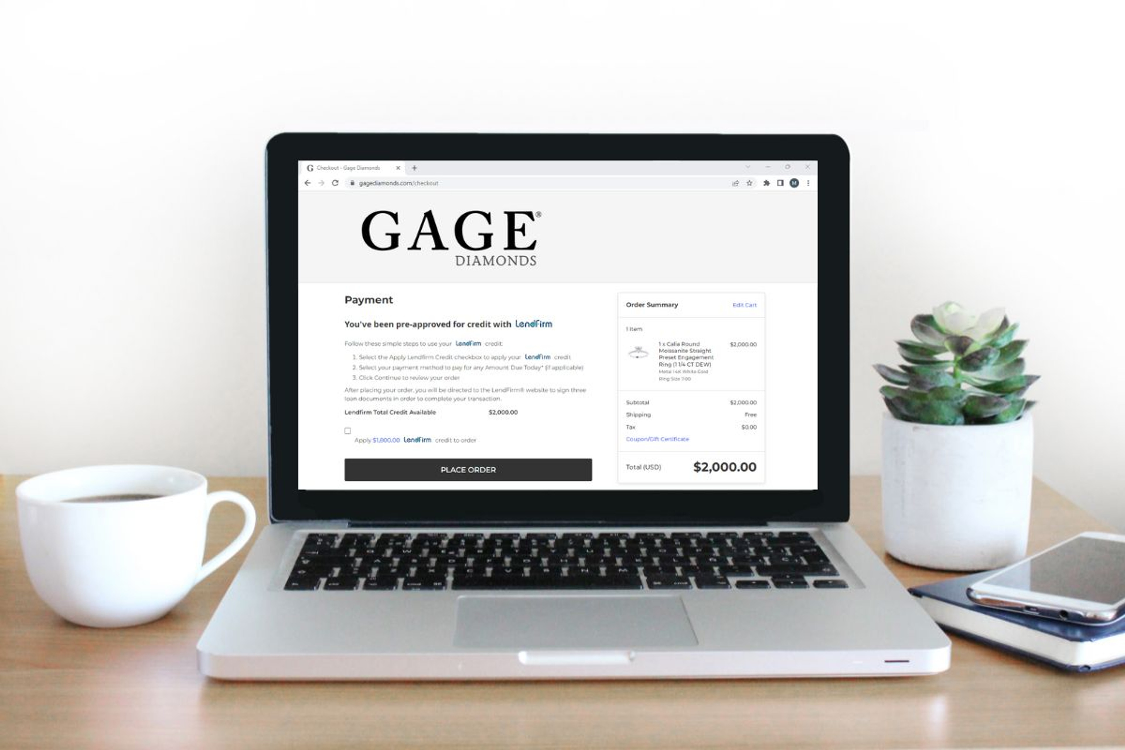 How to Use Your LendFirm Loan at Gage Diamonds