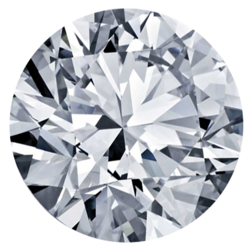 0.52CT Round F SI2 Lab Grown Diamond 0029