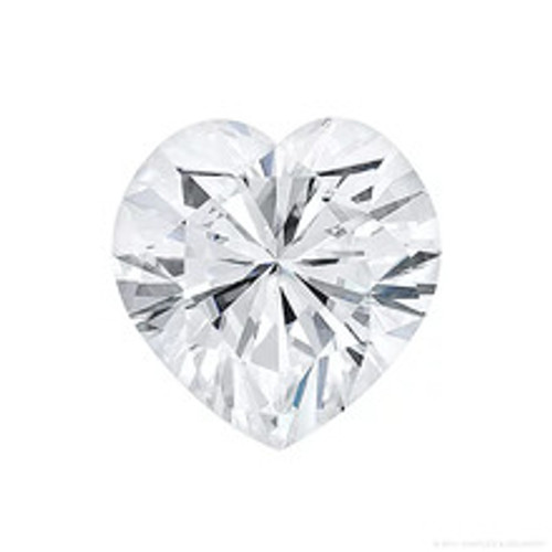 Gage Select Heart Cut Near Colorless Moissanite 9.00mm (2.70 CT. DEW)