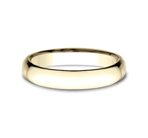 14K yellow gold polished wedding ring