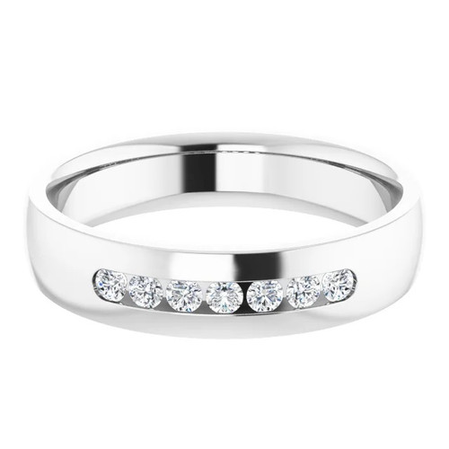 Alfie Channel-Set Lab Grown Diamond Wedding Ring (1/6 TCW)