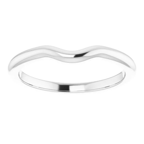 Bridgitte Curved Wedding Ring