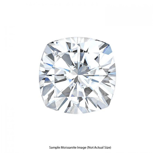 Gage Select Cushion Cut Near Colorless Moissanite 4.0mm (0.33 CT. DEW)