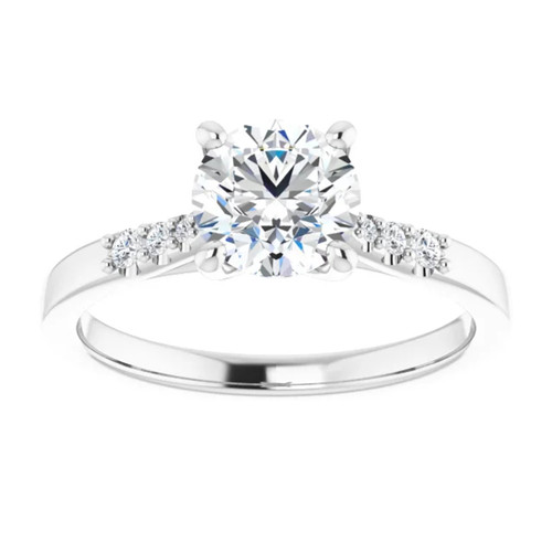 Mia Straight Preset Engagement Ring