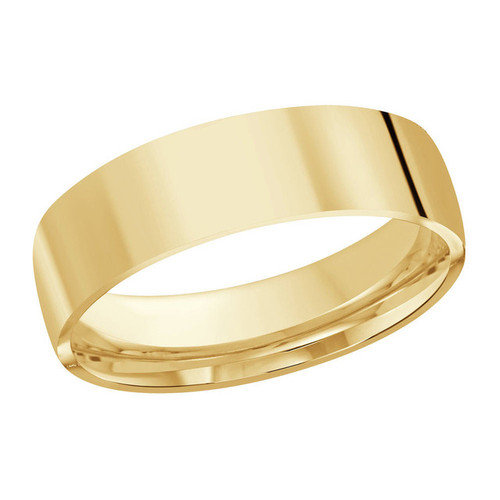 Kent 6MM 14K Yellow Gold Classic Polished Wedding Ring