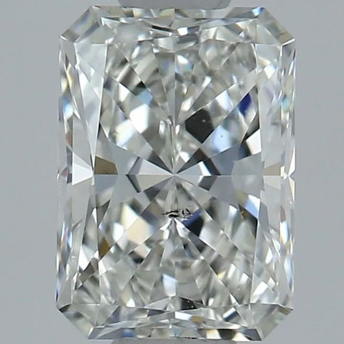 0.70CT Radiant H SI1 Natural Diamond 4378