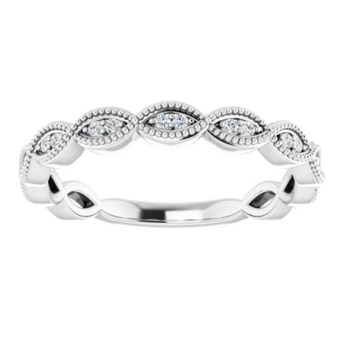 Selma Vintage-Inspired Diamond Wedding Ring (1/10 TCW)