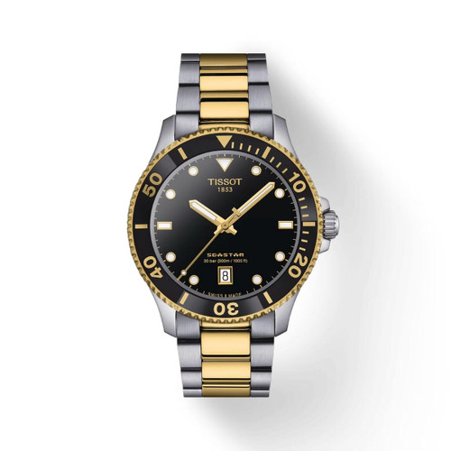 Tissot 40MM Seastar 1000 Two-Tone Men's Watch