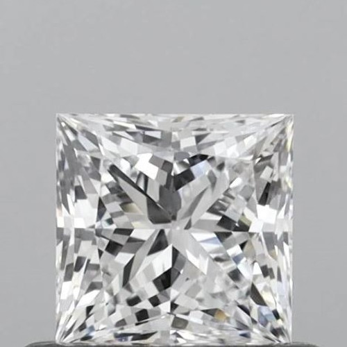 0.51CT Princess D VVS2 Lab Grown Diamond 4462