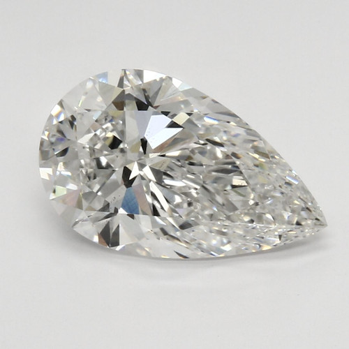 3.44CT Pear F VS2 Lab Grown Diamond 3849