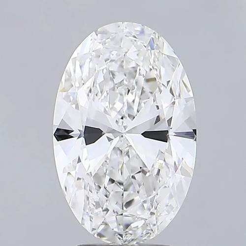 4.03CT Oval E VVS2 Lab Grown Diamond 0907