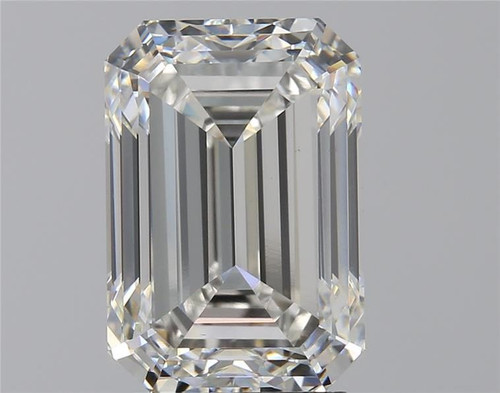 3.71CT Emerald F VVS2 Lab Grown Diamond 7404