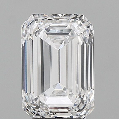 Emerald 5.02 CT D VVS1 Lab Grown Diamond