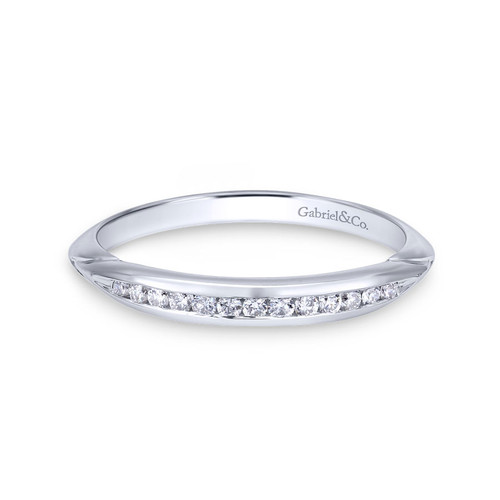 channel-set diamond wedding ring