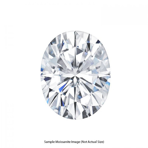 Charles & Colvard Oval Cut Colorless Moissanite 10.0mm x 8.0mm (3.00 CT. DEW)