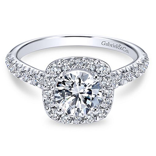 Lyla Halo Preset Engagement Ring