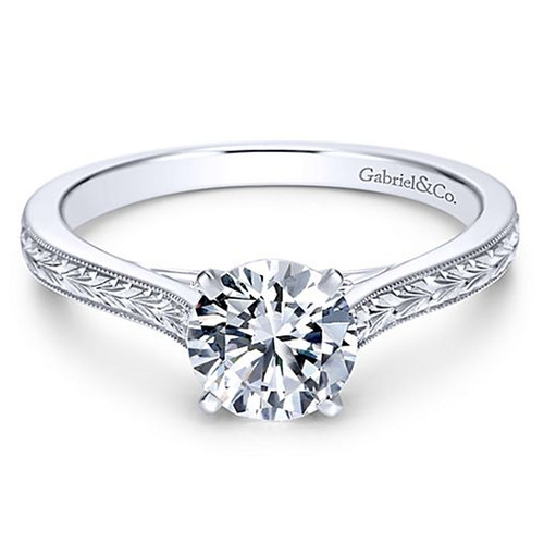 Alma Solitaire Preset Engagement Ring