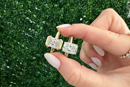 ​What’s the Difference Between Radiant Cut and Elongated Cushion Cut?