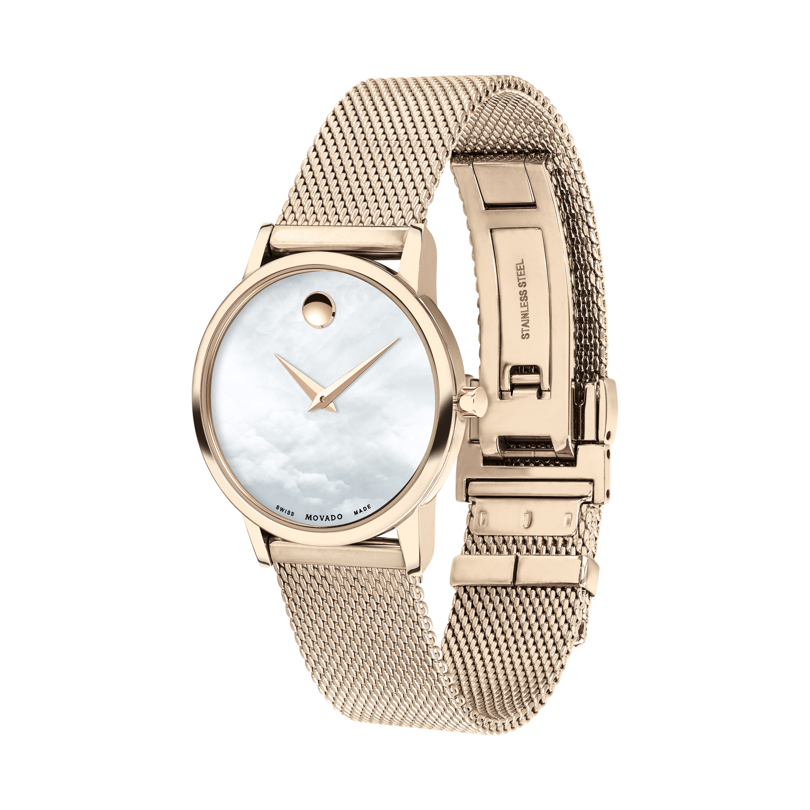 Movado 28MM Museum Classic Mother Of Pearl Women's Watch