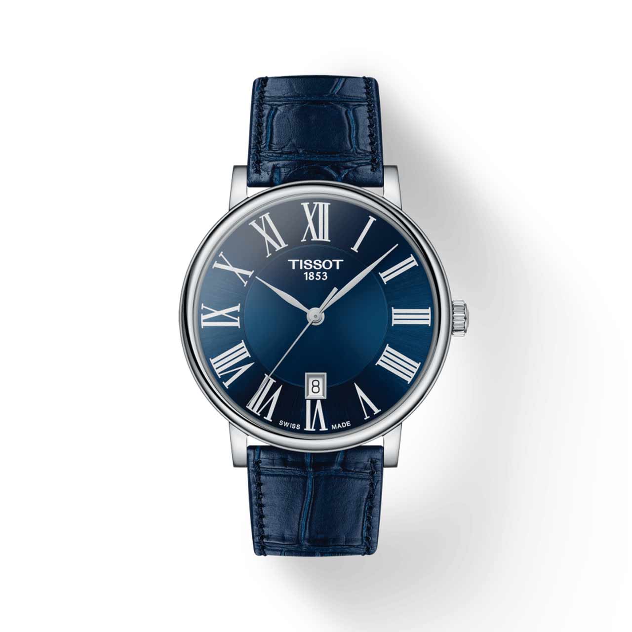 Tissot Blue Dial Carson Premium Watch - Gage Diamonds