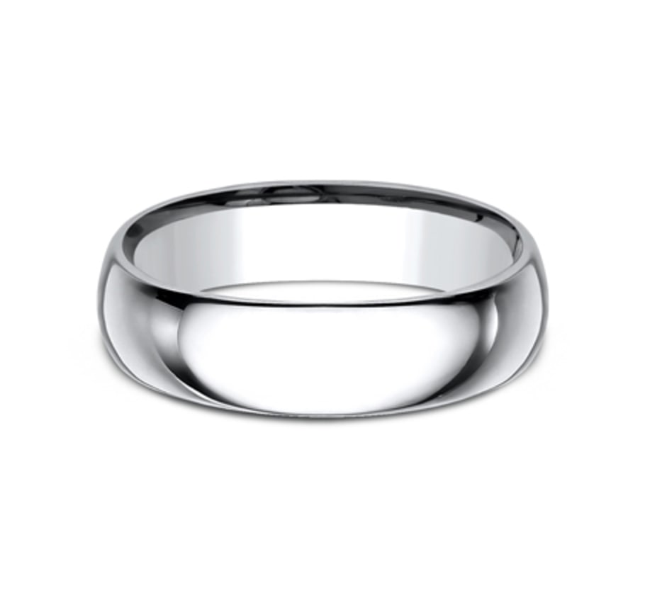 6.00 mm Cobalt Chrome High Polish Wedding Ring