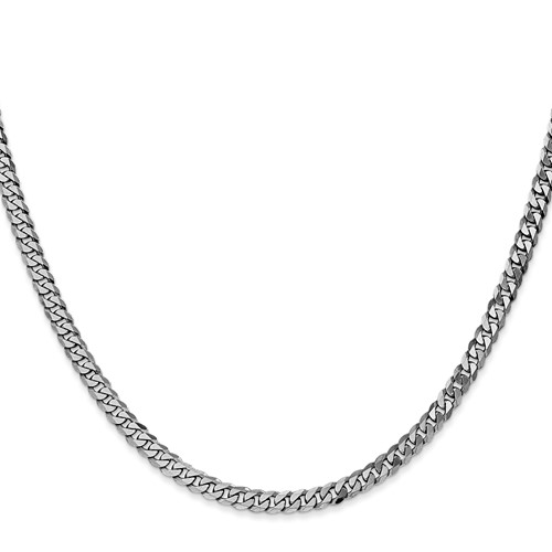 Aberdeen 14K Gold Flat Beveled Curb Chain