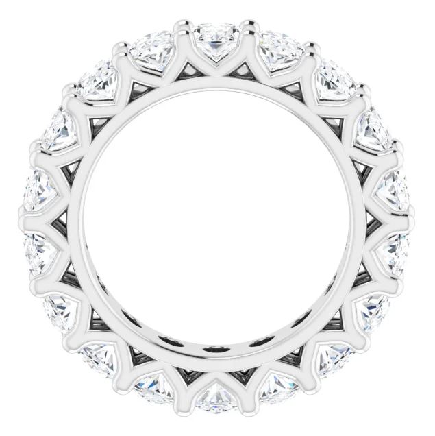 Shannon 14K Gold Oval Lab Grown Diamond Eternity Ring (9 TCW)
