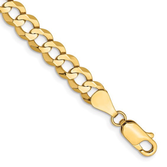 Lily 14K Yellow Gold Curb Chain  Bracelet
