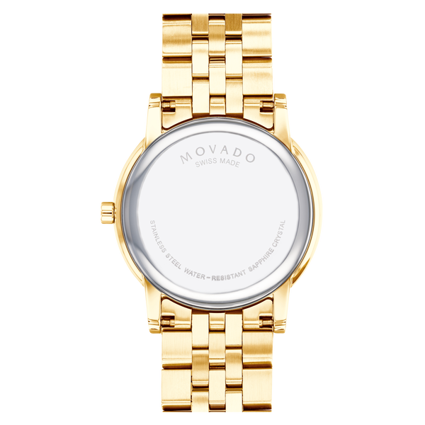 Movado 40MM Museum Classic Gold Men's Watch