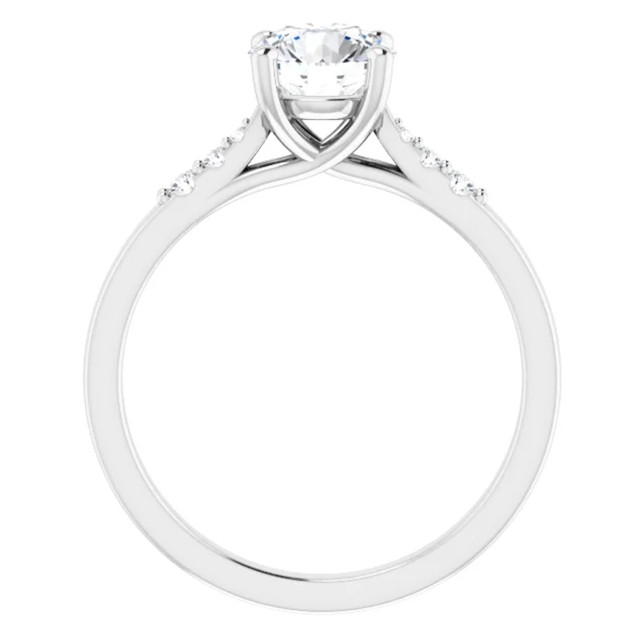 Mia Straight Preset Engagement Ring