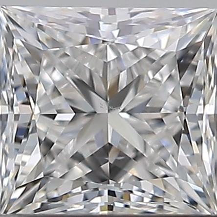 0.50CT Princess E SI1 Natural Diamond 4958