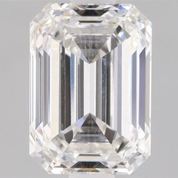 1.25CT Emerald F VS2 Lab Grown Diamond 6814