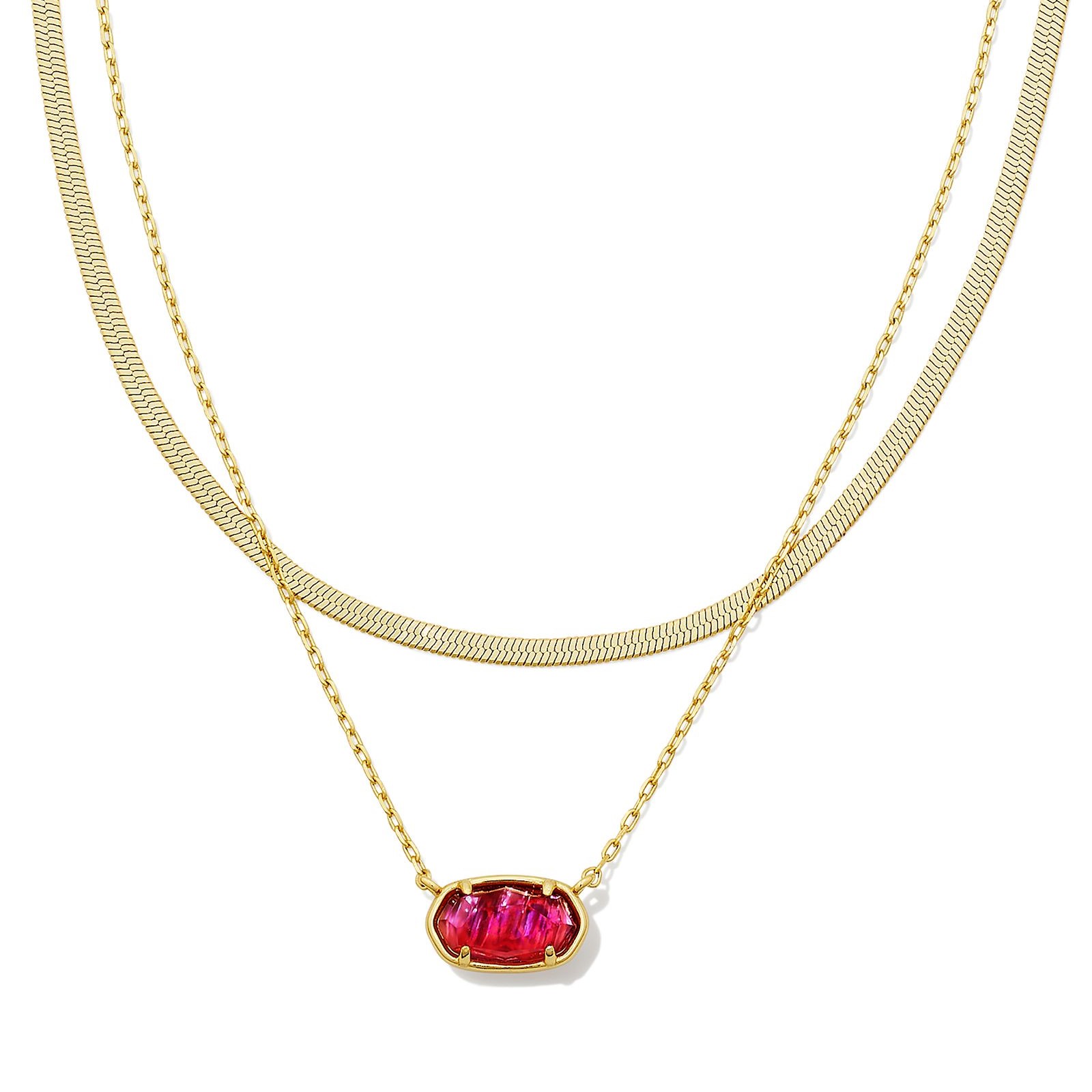 Kendra Scott Grayson Pendant Necklace in White Crystal – Smyth Jewelers