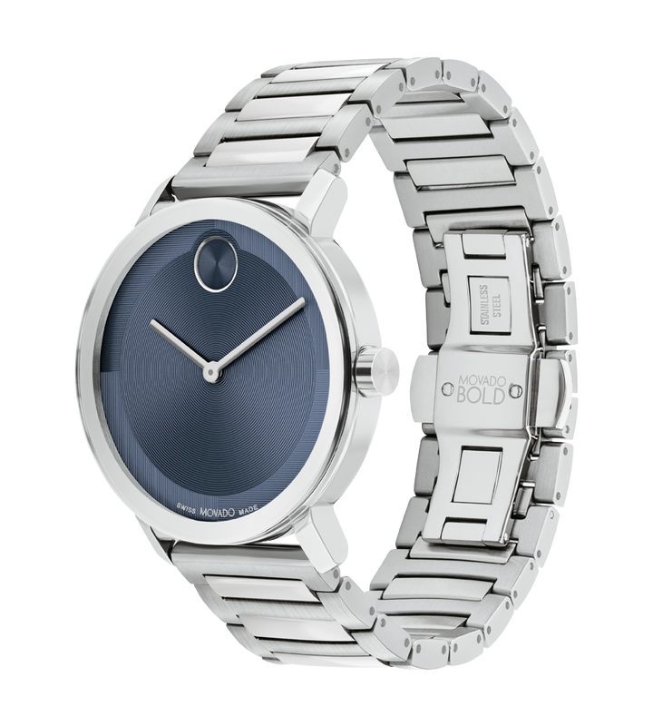 Movado 40MM BOLD Evolution 2.0 Blue Men's Watch