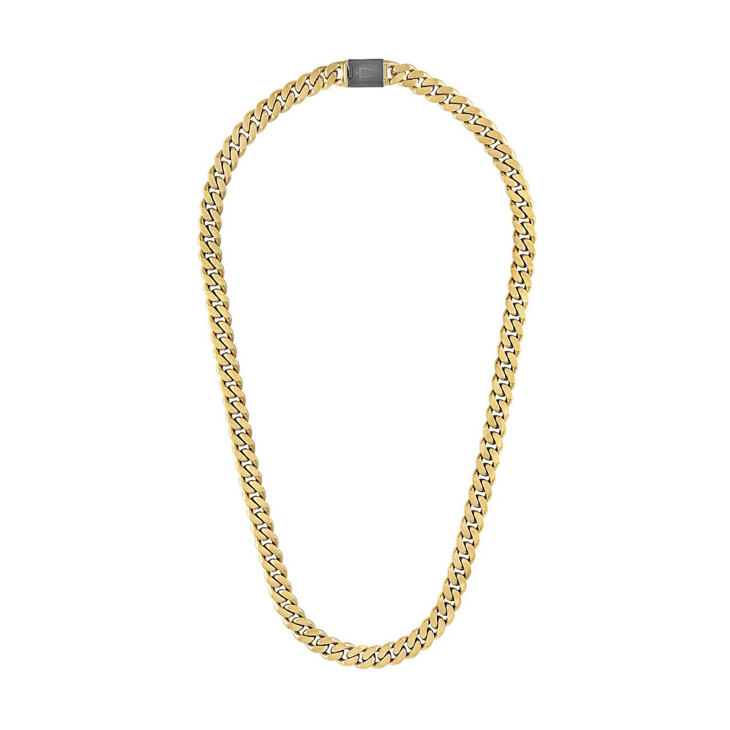 Bulova 10MM Gold-Tone Stainless Steel Curb Chain