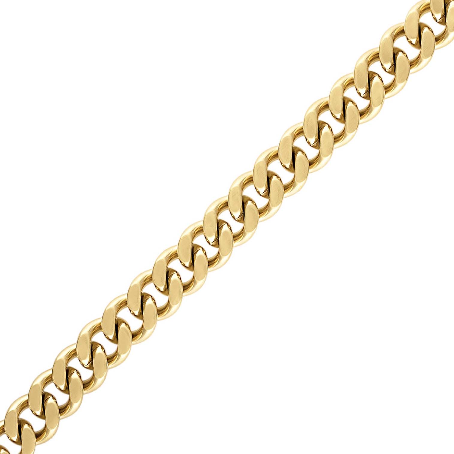 Bulova 10MM Gold-Tone Stainless Steel Curb Chain