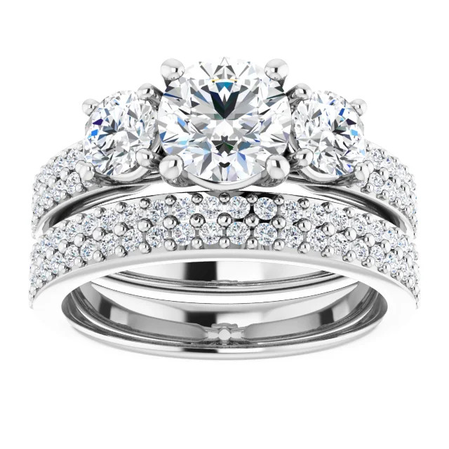 Madison Straight Diamond Wedding Ring (2/5 TCW)