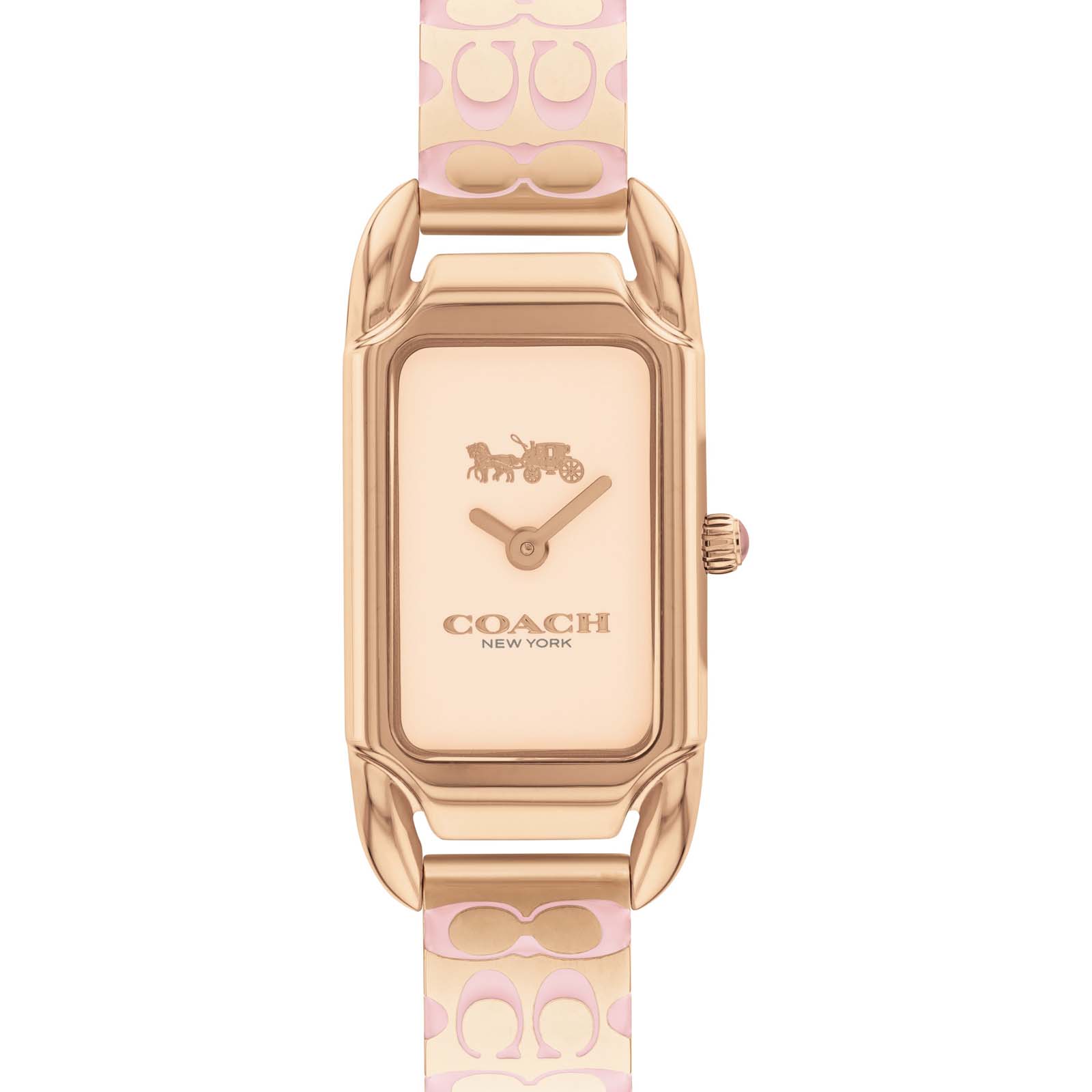 COACH 29MM Cadie Rose Gold Women's Watch