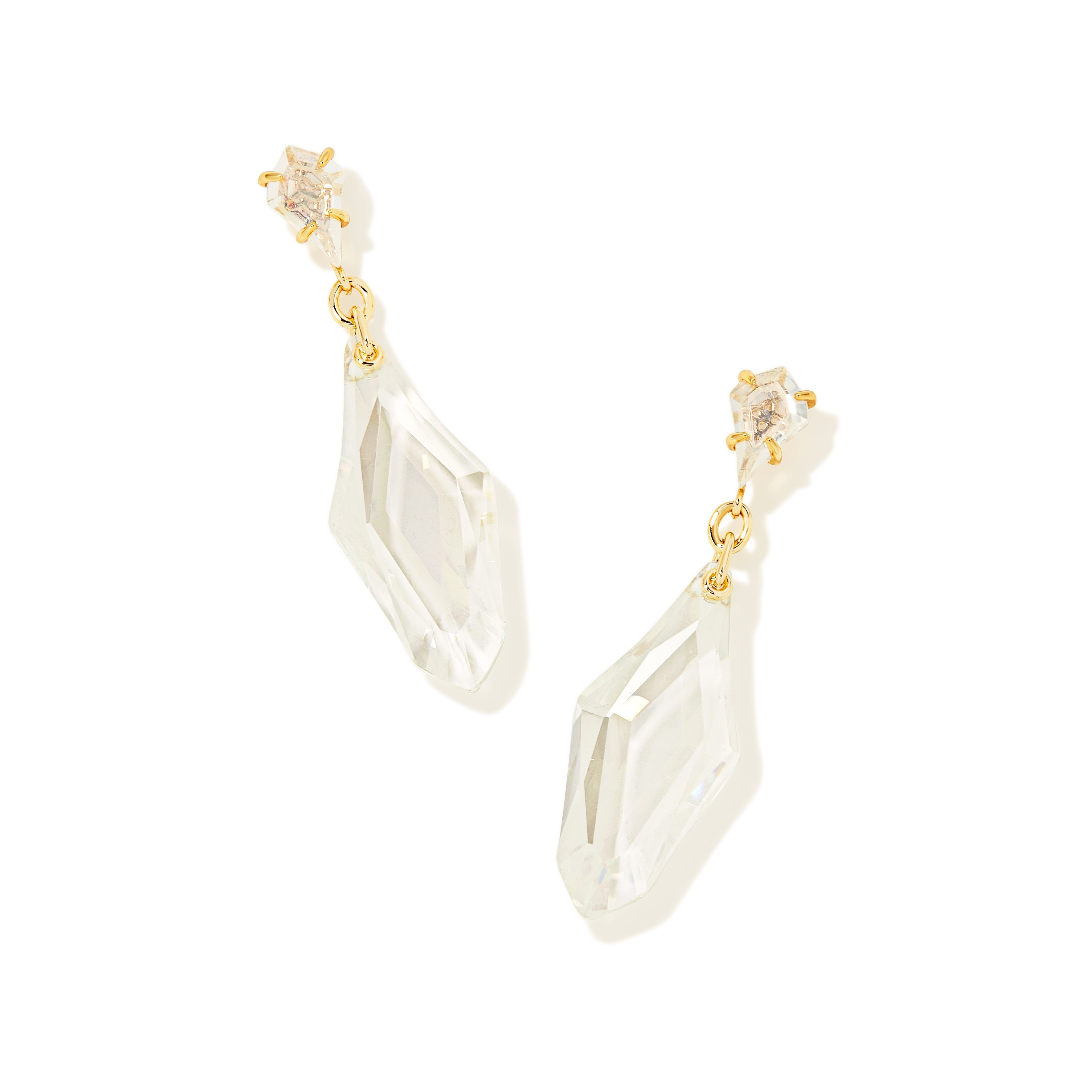 Kendra Scott Alexandria Statement Earrings in Lustre Glass