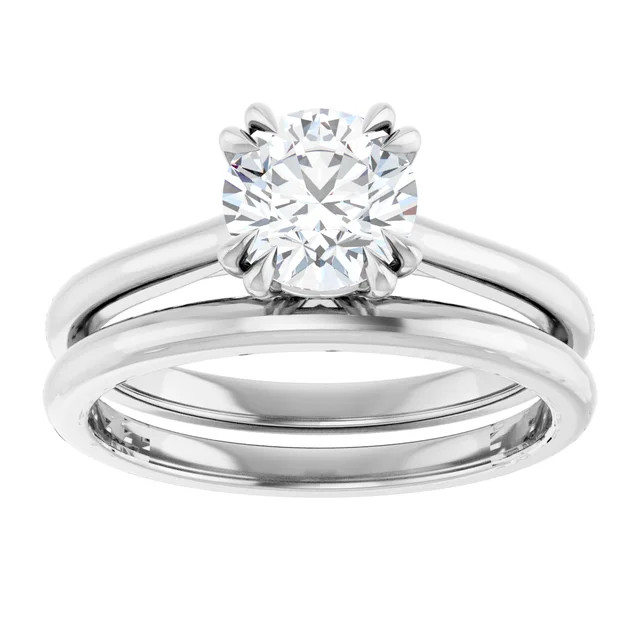Valentina Double Claw Prong Solitaire Setting