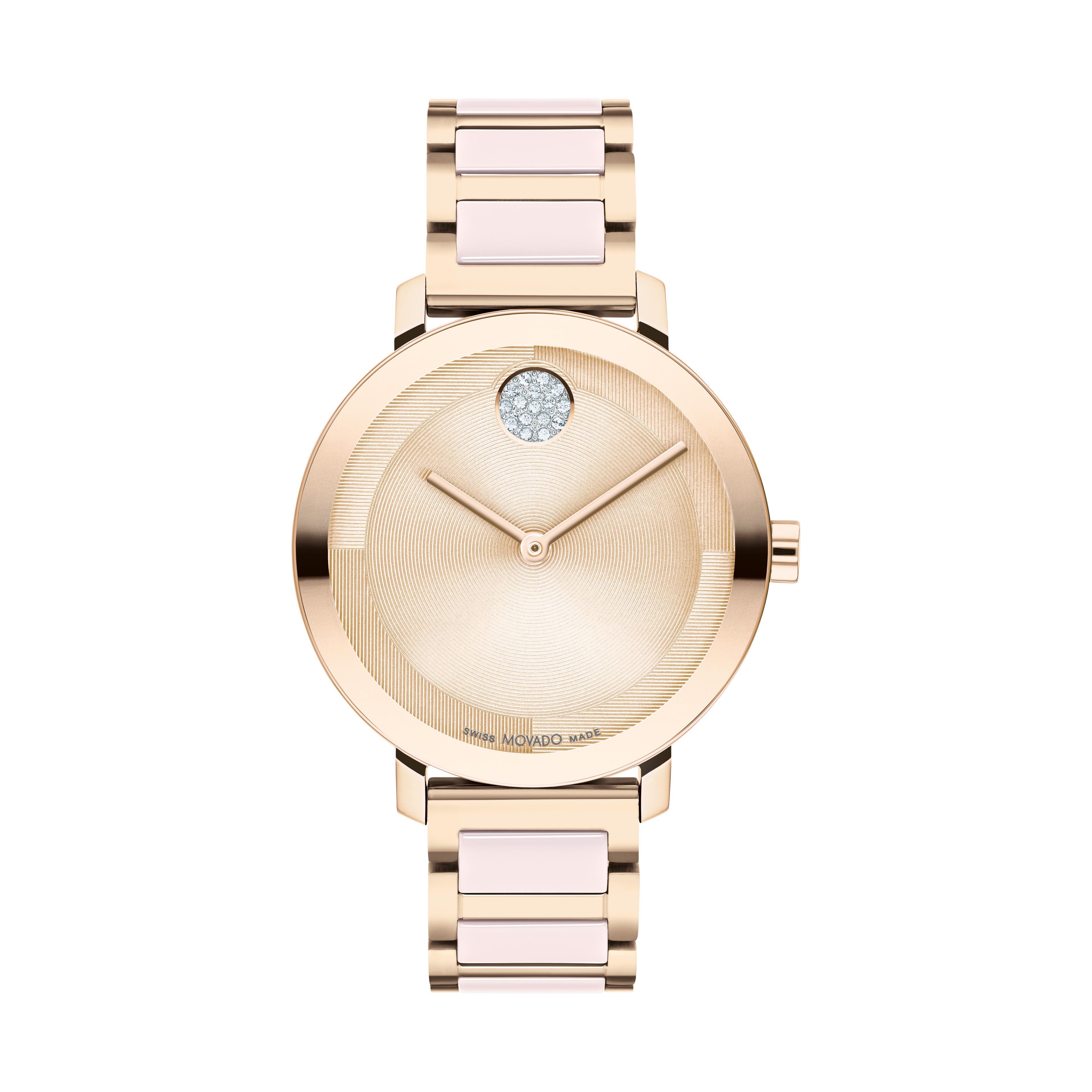 Movado 34MM BOLD Evolution 2.0 Rose Gold Women's Watch