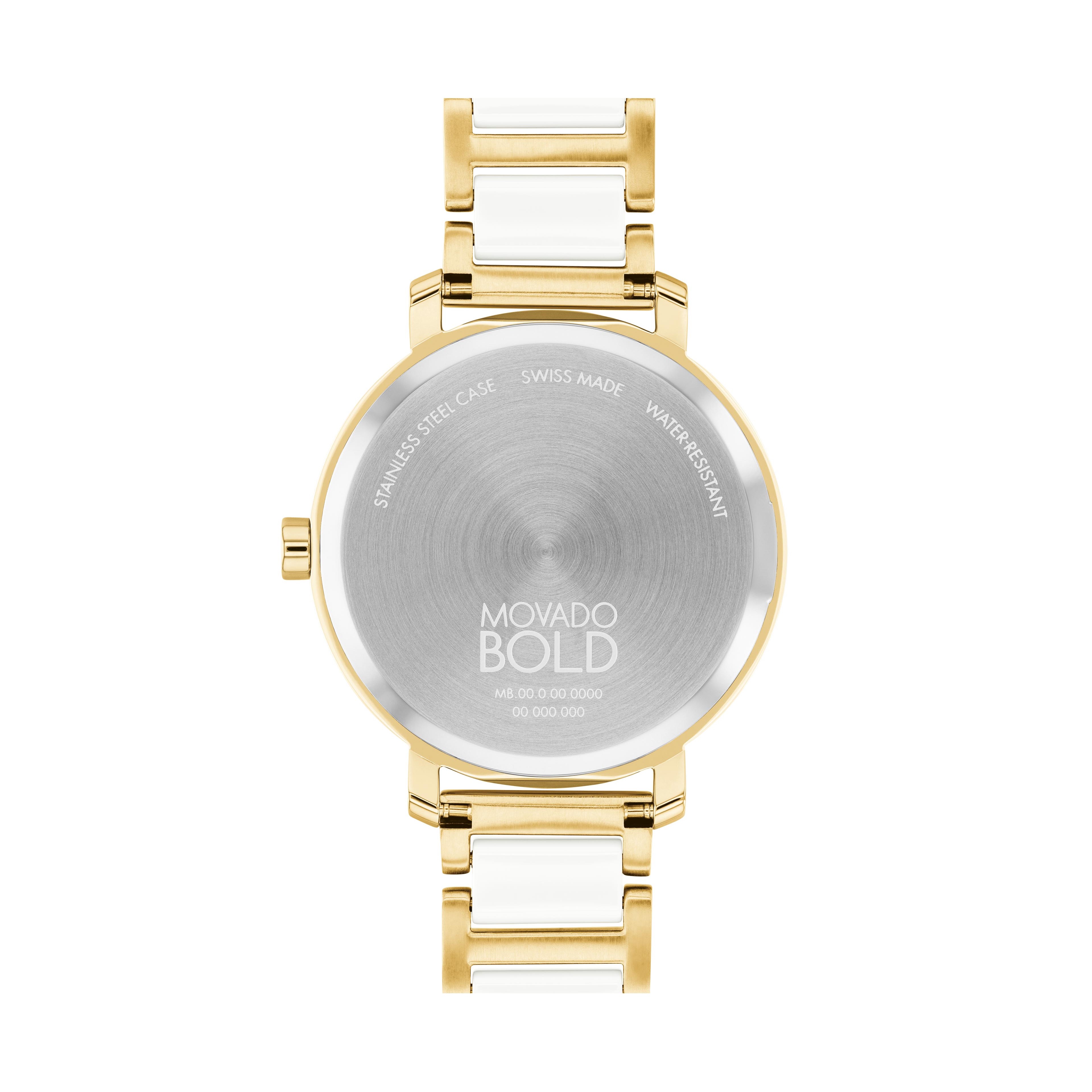 Movado 34MM BOLD Evolution 2.0 Gold Women's Watch